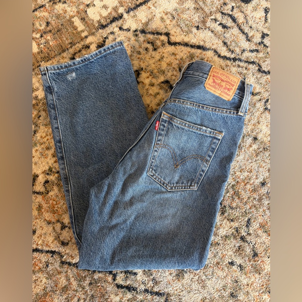 Levi’s Ribcage Ankle Straight Jean - Picture 7 of 12